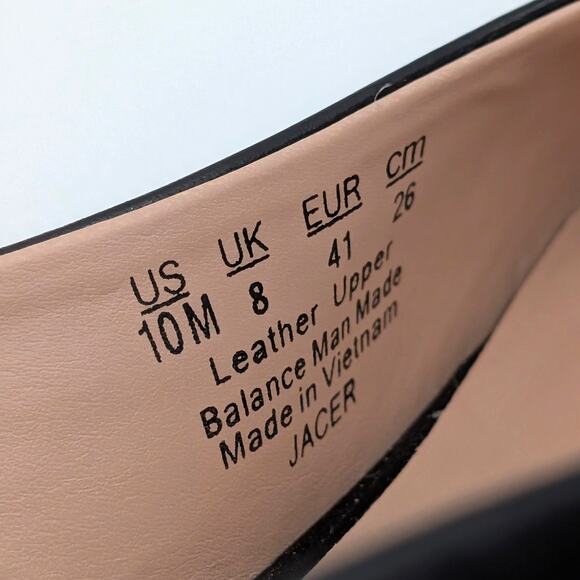 Franco Sarto Jacer Block Heel Slingback Pump Women's Black Size US10M EU41 - Picture 7 of 12